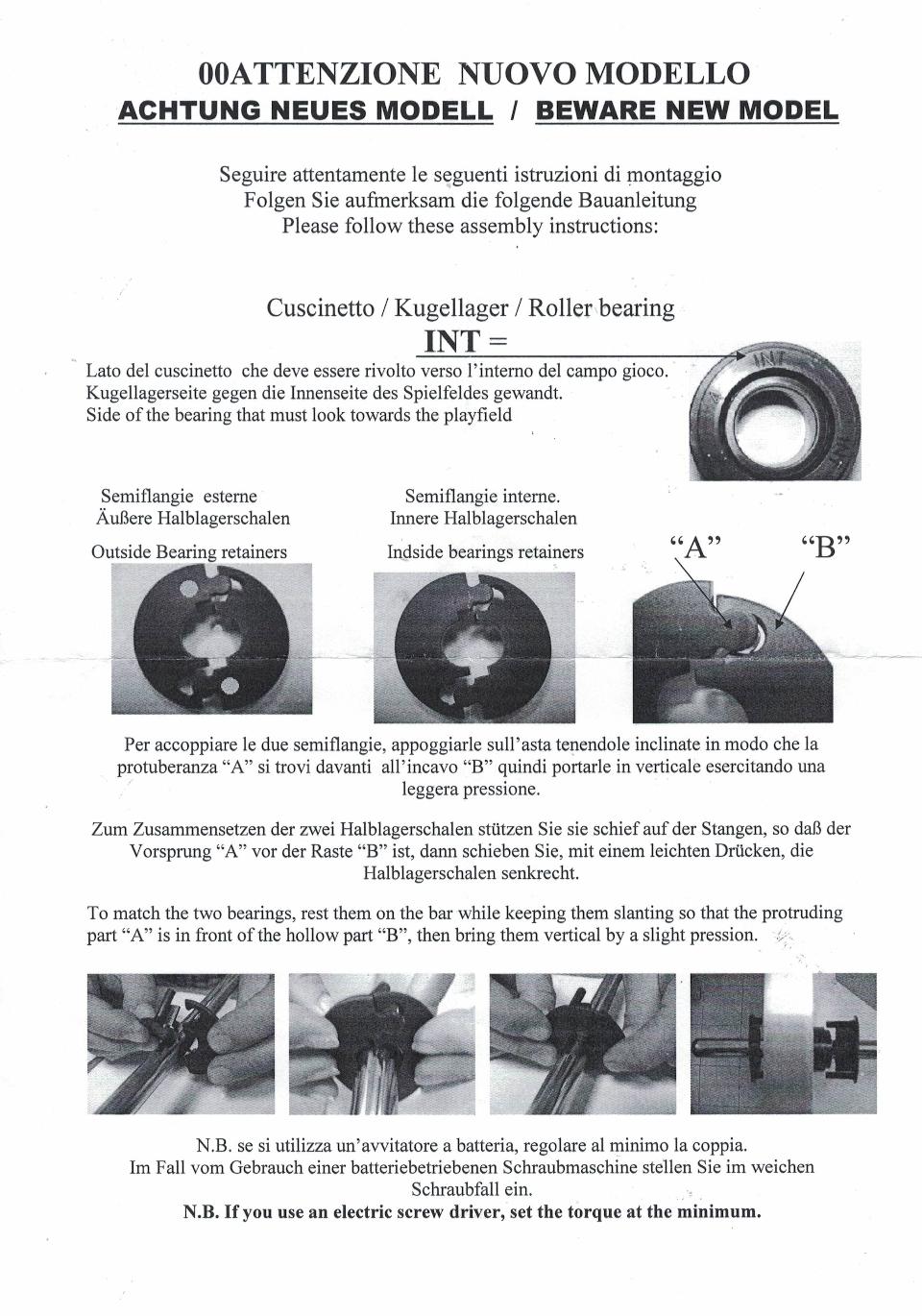 BOCCOLA A SFERA COMPLETA NERA GARLANDO PER SPONDA SPESSORE MM 30
