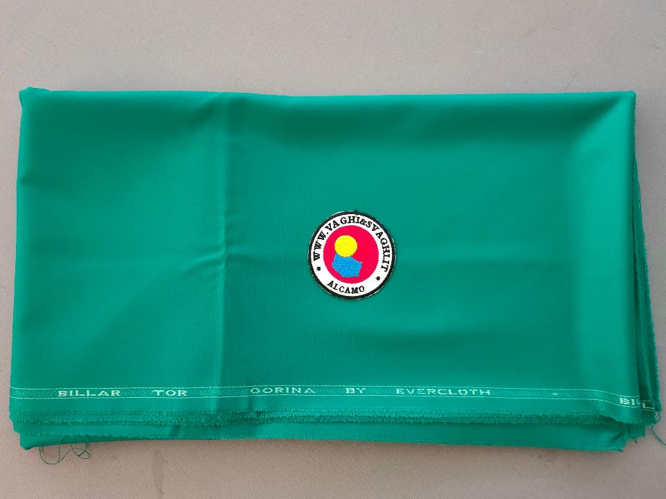 PANNO DA BILIARDO GORINA TOR VERDE SCURO X GIOCO CARAMBOLA