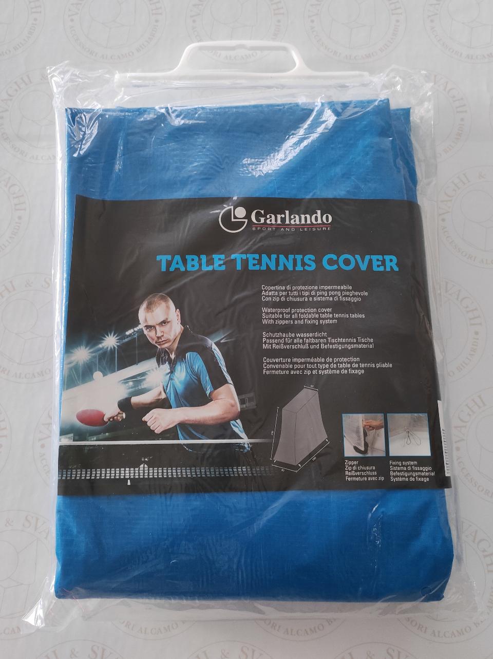COPERTA PER PING PONG GARLANDO IMPERMEABILE CON CERNIERA