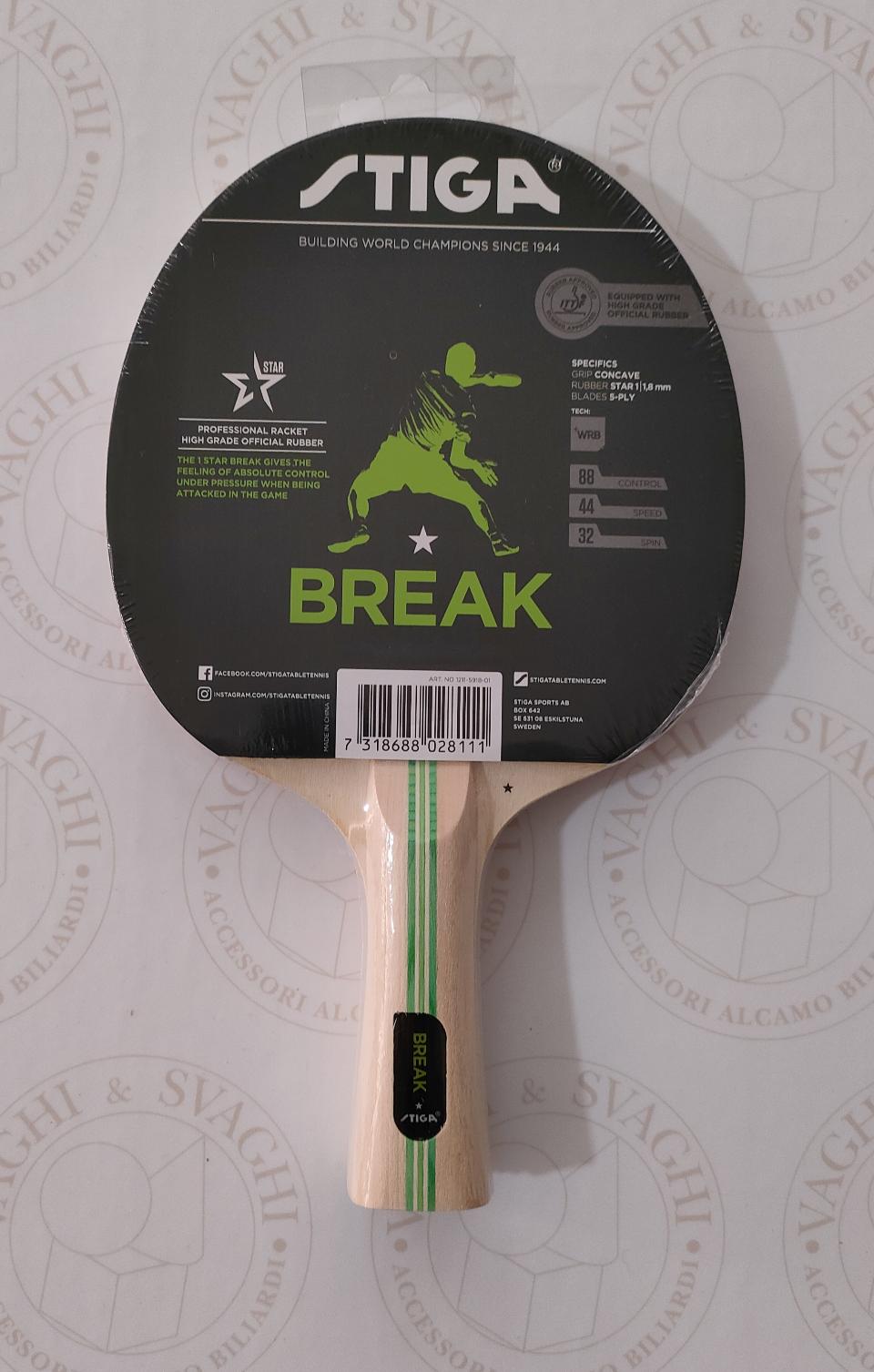 RACCHETTA DA PING PONG STIGA BREACK 1 STELLA