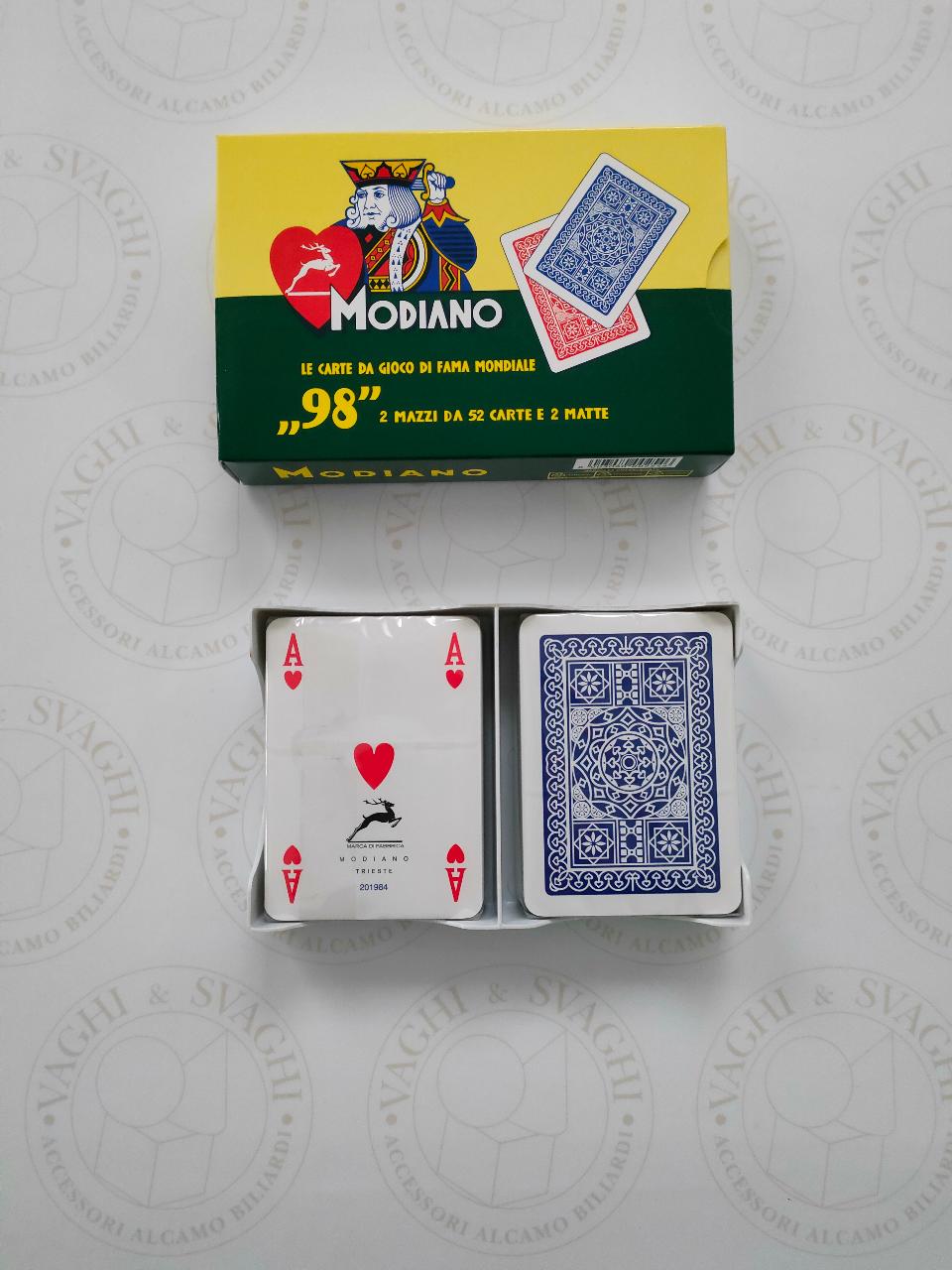 CARTE RAMINO MODIANO MODELLO 98