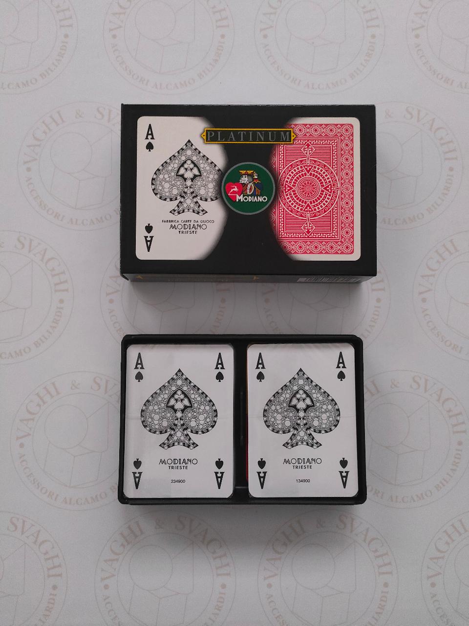 CARTE RAMINO MODIANO MODELLO ACETATO 4 REGULAR