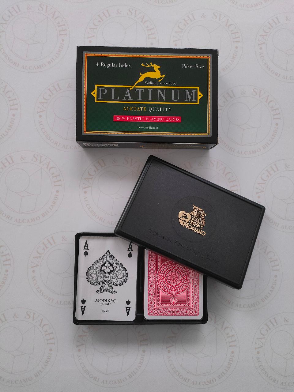 CARTE RAMINO MODIANO MODELLO ACETATO 4 REGULAR