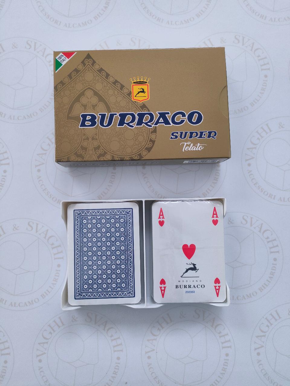 CARTE  DA GIOCO BURRACO MODIANO SUPER