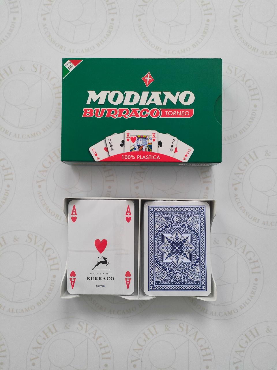 CARTE BURRACO MODIANO MOD. TORNEO 100% PLASTICA