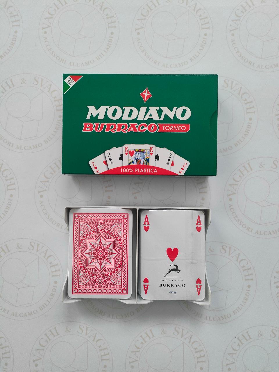 CARTE BURRACO MODIANO MOD. TORNEO 100% PLASTICA