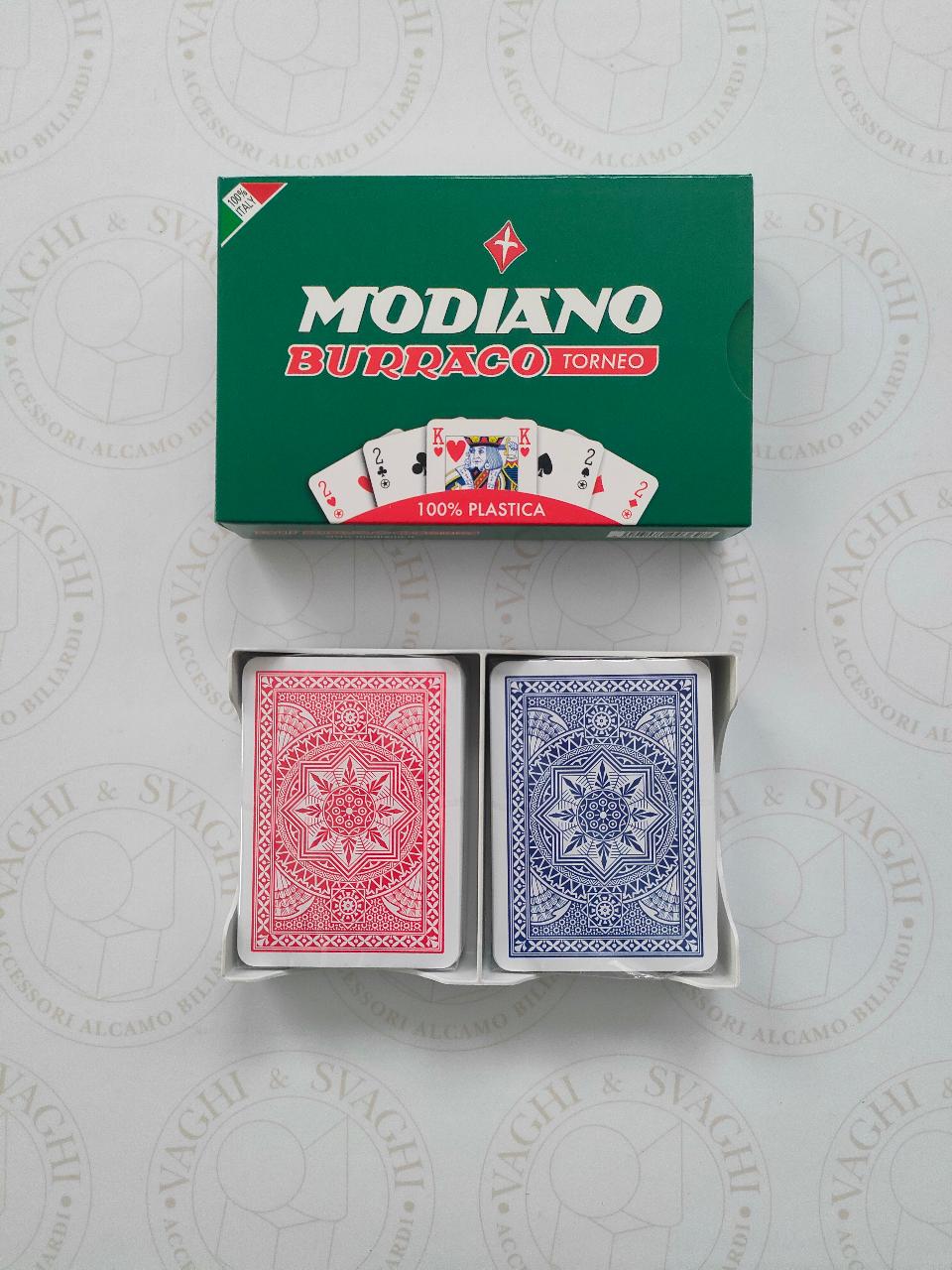 CARTE BURRACO MODIANO MOD. TORNEO 100% PLASTICA