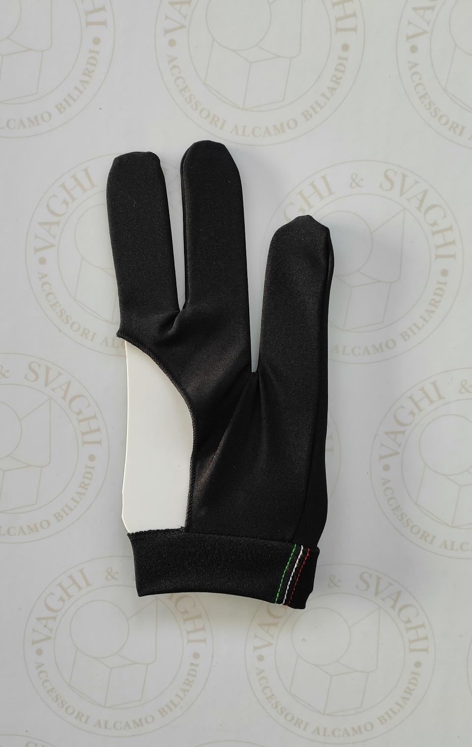 GUANTO DA BILIARDO NORMALE LIFE MANO DX (MANCINO) MISURA MEDIO NERO