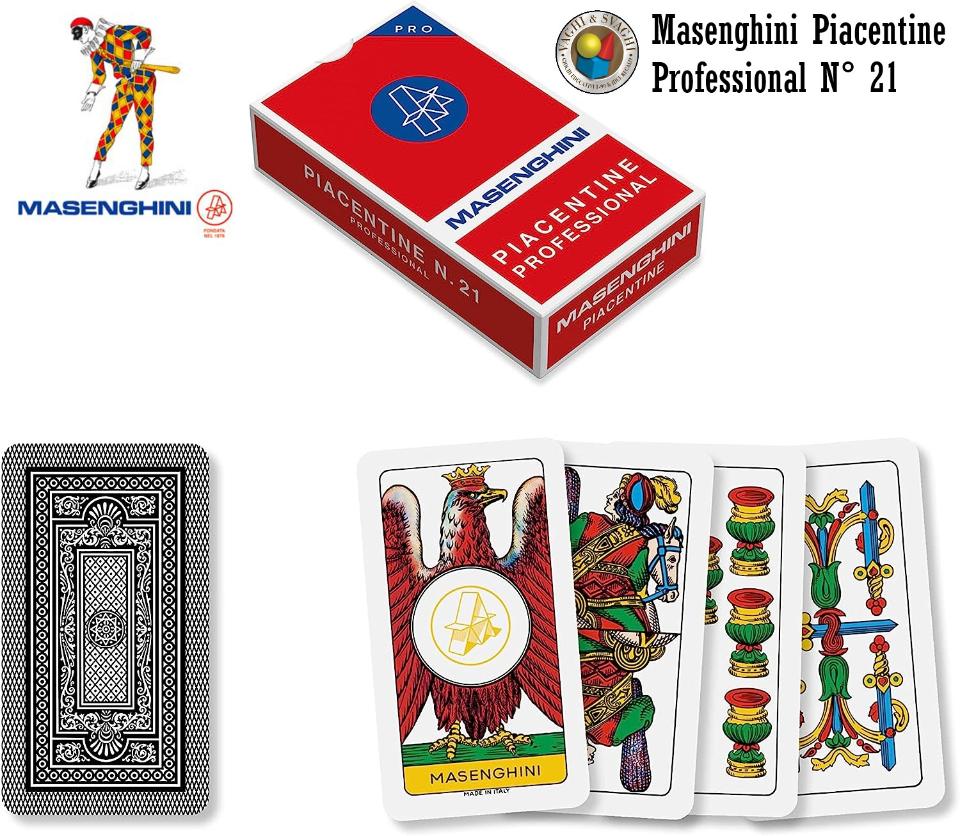 CARTE PIACENTINE MASENGHINI N° 21 PRO