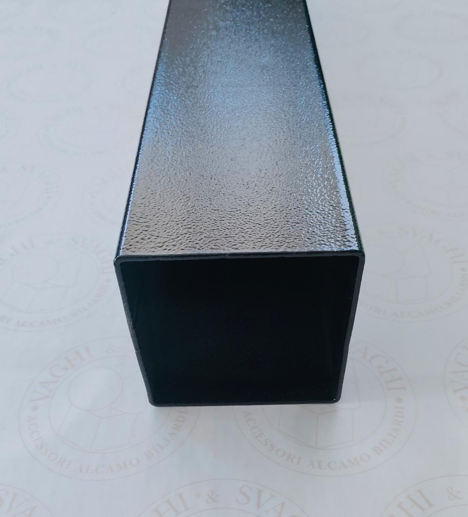 GAMBA IN METALLO NERA GARLANDO 90 X 90 595 MM SENZA PIASTRA