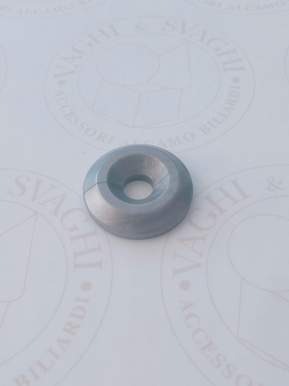RONDELLA PLASTICA GARLANDO SILVER DIAMETRO 37,50 MM.