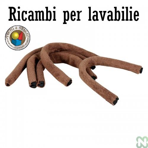 PANNI RICAMBIO NORDITALIA PER LAVABILIE SET 5 PZ.