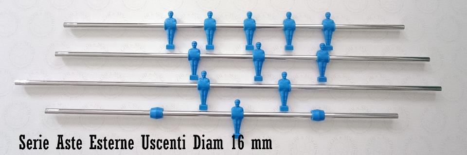 SERIE ASTE USCENTI ROBERTO SPORT DIAM. 16 MM R/B