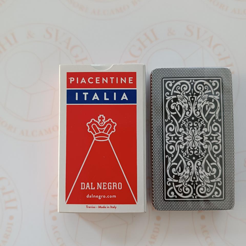 CARTE PIACENTINE DAL NEGRO ITALIA  ASTUCCIO ROSSO