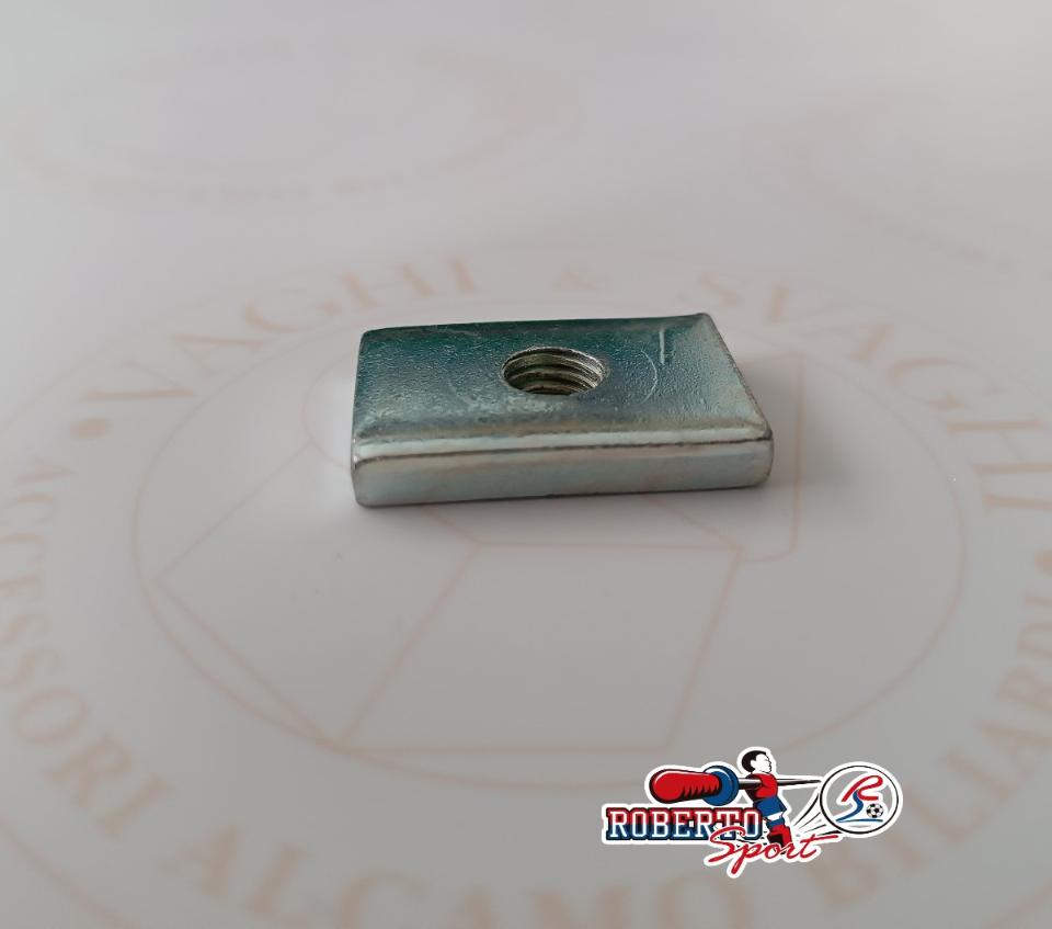DADO PER GAMBA ROBERTO SPORT IN ALLUMINIO 80 X 80 MM
