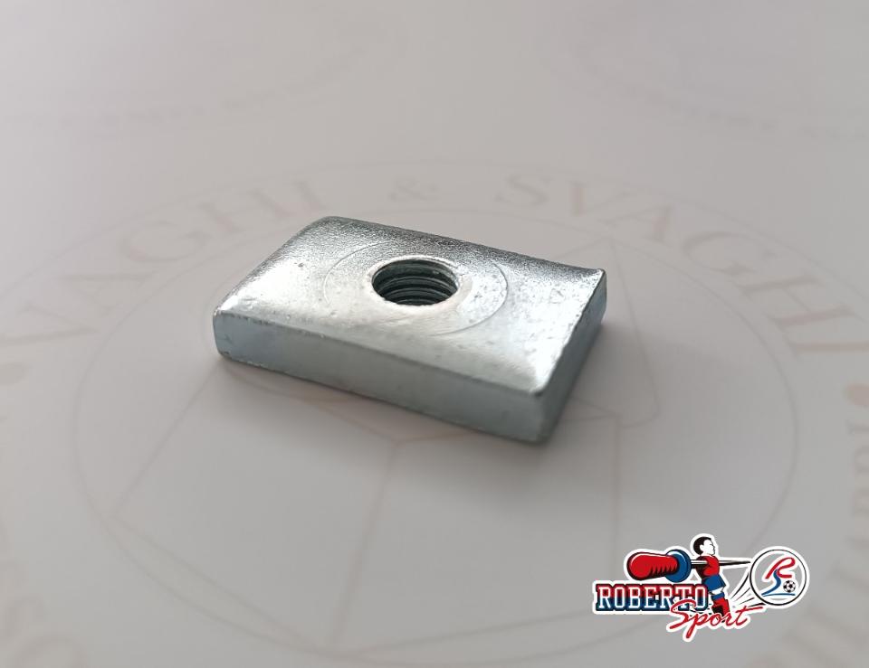 DADO PER GAMBA ROBERTO SPORT IN ALLUMINIO 80 X 80 MM