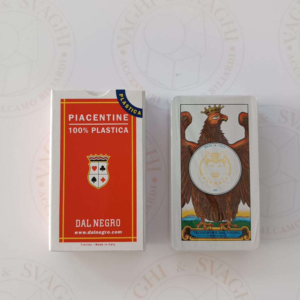 CARTE PIACENTINE DAL NEGRO N.109 PLASTICA