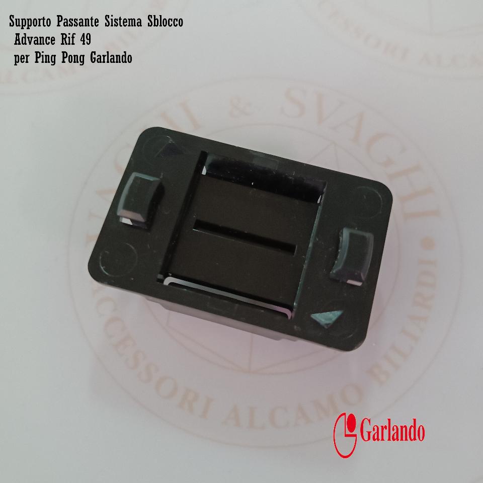 SUPPORTO PASSANTE PER PING PONG SISTEMA SBLOCCO GARLANDO ADVANCE