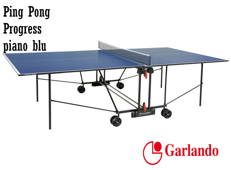 PING PONG GARLANDO PROGRESS OUTDOOR PIANO BLU