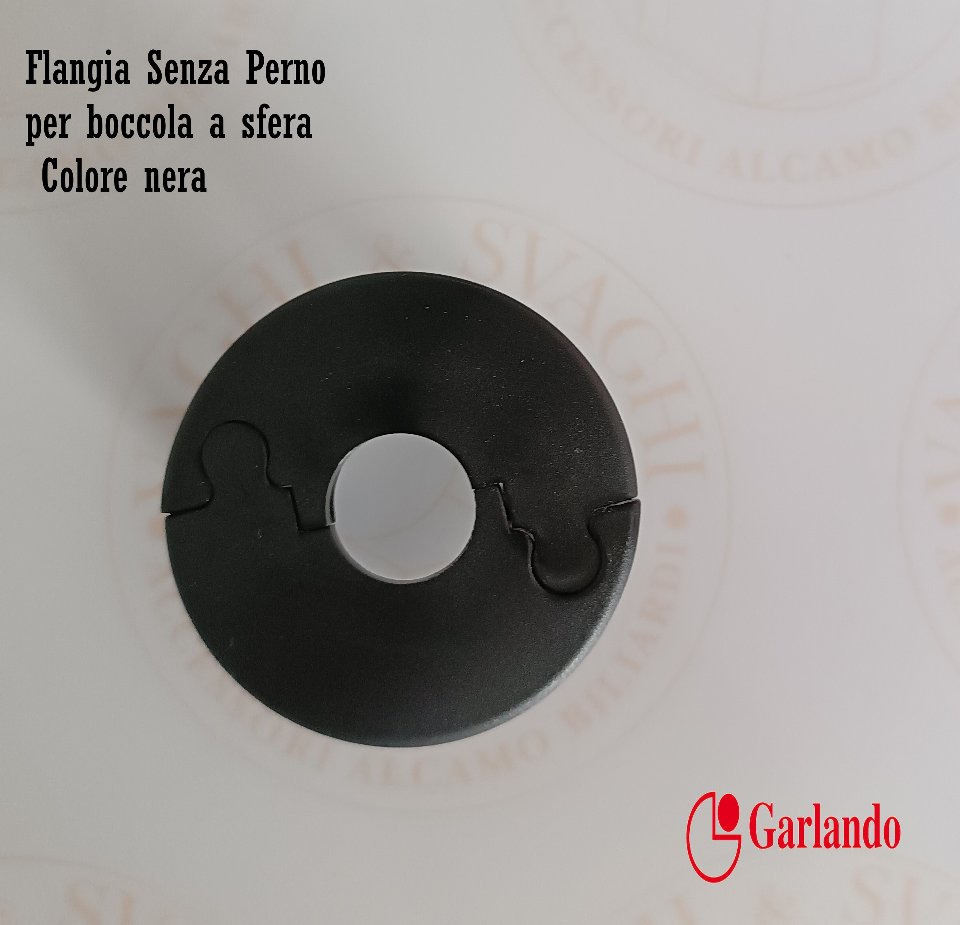FLANGIA SENZA PERNO GARLANDO PER BOCCOLA A SFERA CON FORO DA 16 MM.