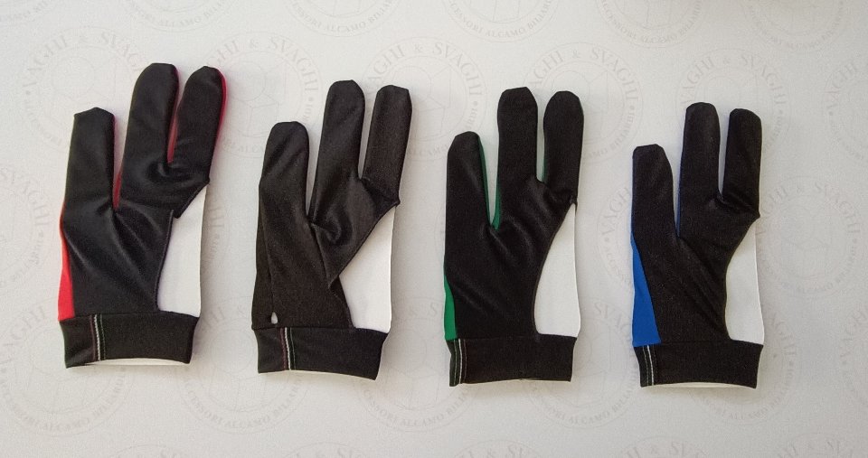 GUANTO DA BILIARDO LIFE MANO SX NORMALE VARI COLORI