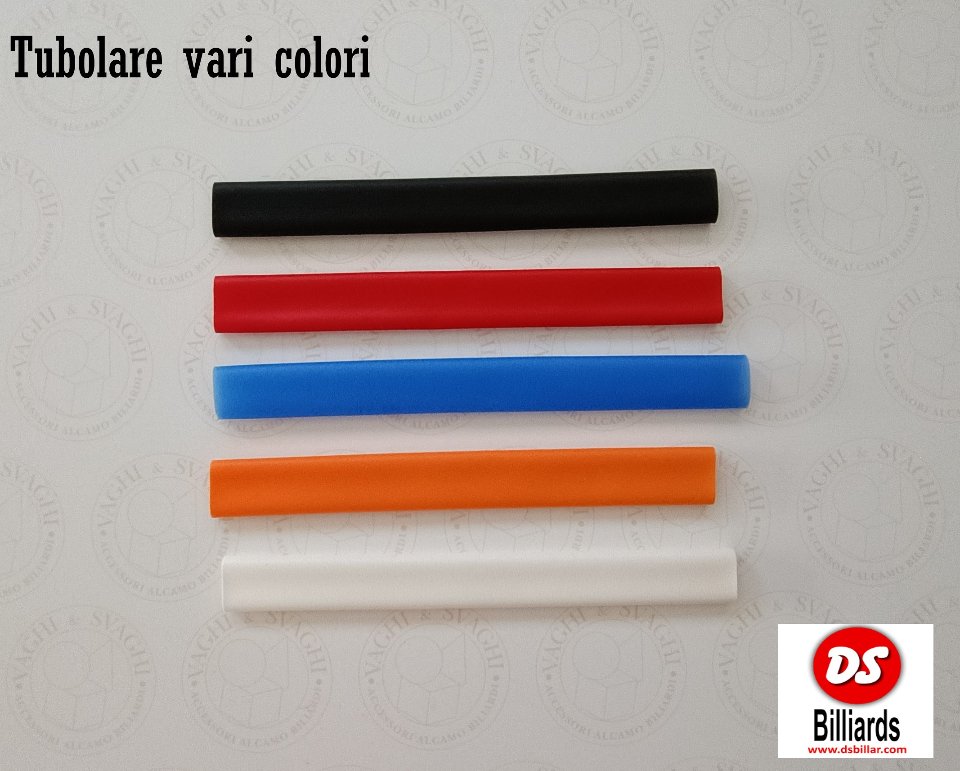 TUBOLARE IN GOMMA DS BILLIARD IBS GRIP MEDIUM VARI COLORI