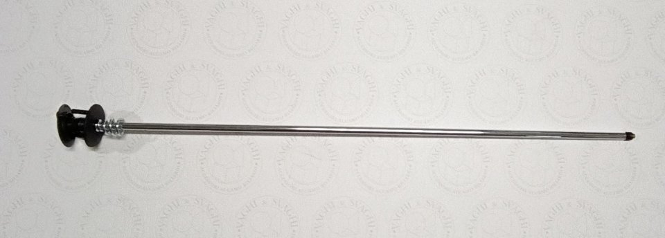 ASTINA INTERNA (TONDINO)  CON BOCCOLA PER ASTA RIENTRANTE GARLANDO PER MOBILE SPESSORE 30 MM.