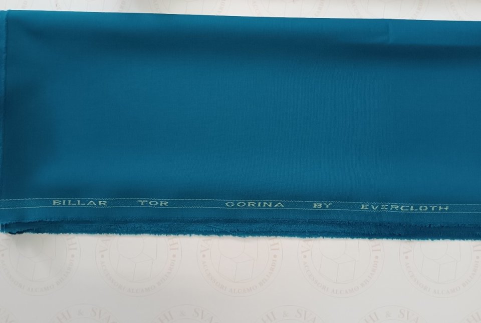 PANNO DA BILIARDO GORINA TOR TURCHESE X GIOCO CARAMBOLA