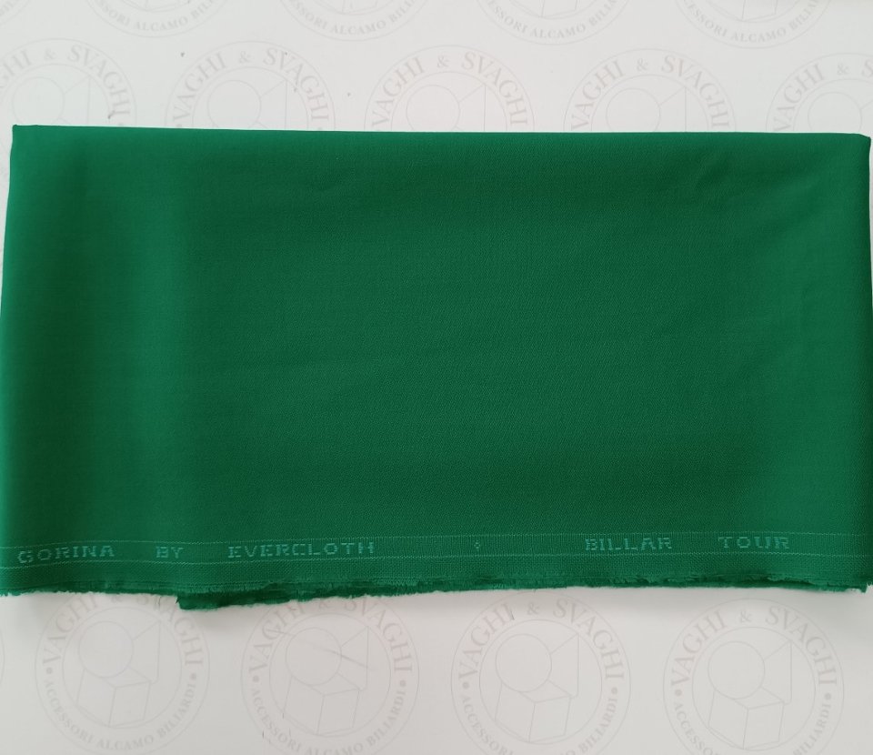 PANNO DA BILIARDO GORINA TOR VERDE SCURO X GIOCO CARAMBOLA