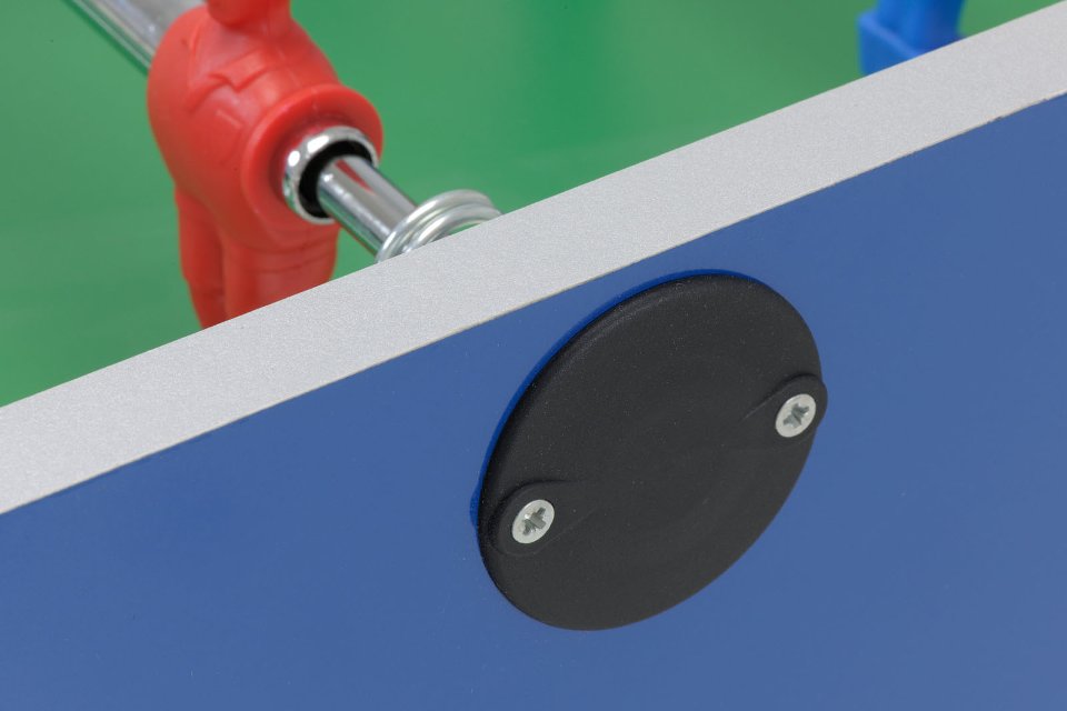 CALCIO BALILLA  (NUOVO CON DIFETTO) GARLANDO MASTER PRO WEATERPROOF ASTE RIENTRANTI