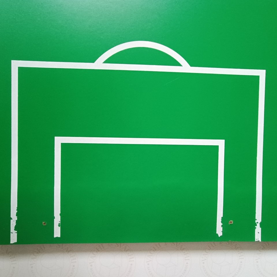 CAMPO GIOCO CON DIFETTO N.3 GARLANDO CON SCRITTA MIS.1225 X 722 X 14 MM.