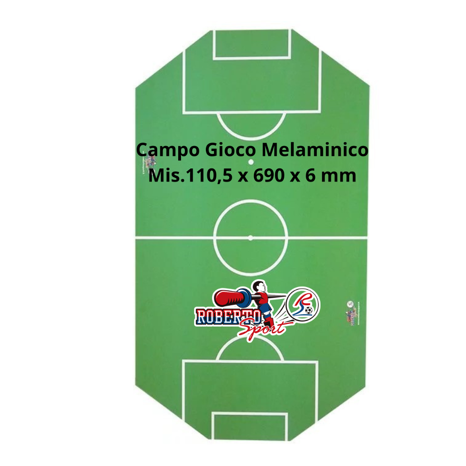 CAMPO GIOCO IN MELAMINICO PER COMPETITION 2016 ROBERTO SPORT MIS. 1105 X 690 X 6 MM
