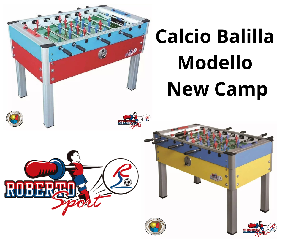 CALCIO BALILLA ROBERTO SPORT MODELLO NEW CAMP