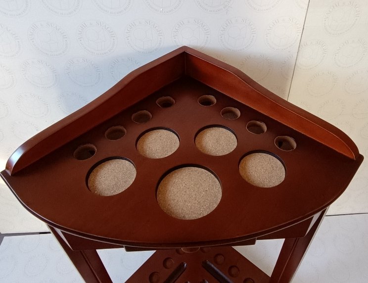 PORTASTECCHE BASSO AD ANGOLO GORINA 8 POSTI