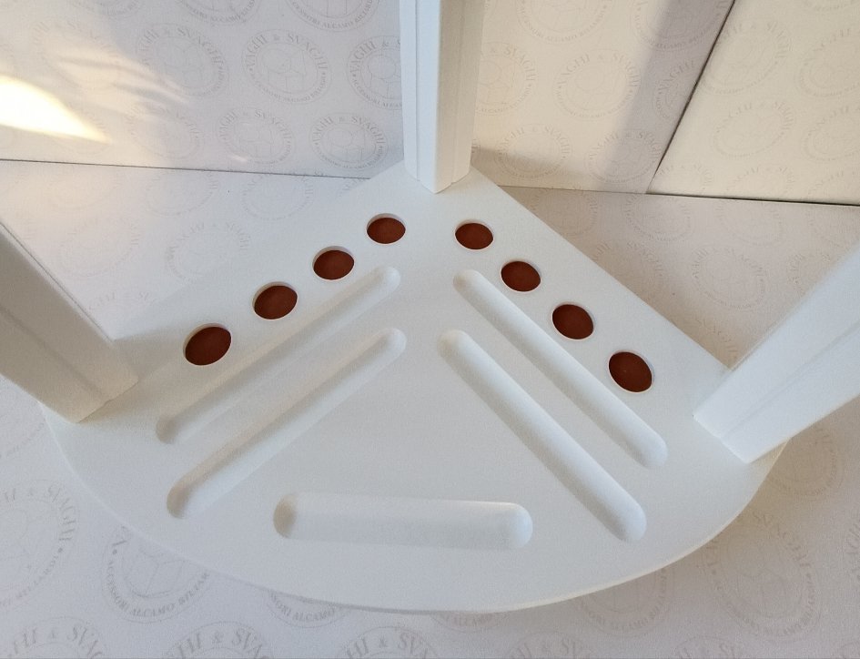PORTASTECCHE BASSO AD ANGOLO GORINA 8 POSTI