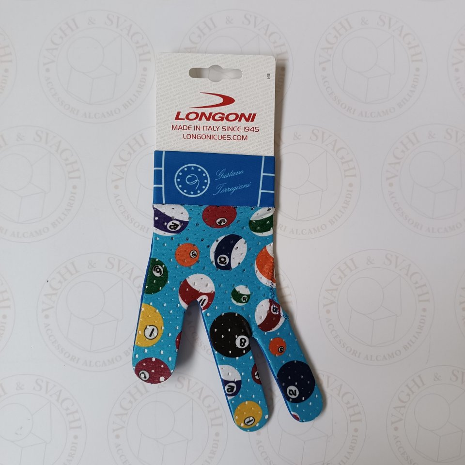 GUANTO DA BILIARDO LONGONI TORREGIANI MANO SX