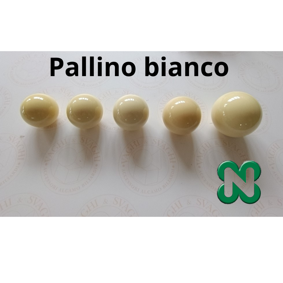 PALLINO BIANCO ARAMITH 5 DIAMETRI