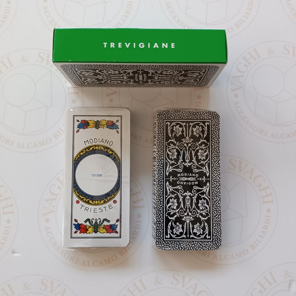 CARTE DA GIOCO MODIANO TREVIGIANE VERDE FAMILY