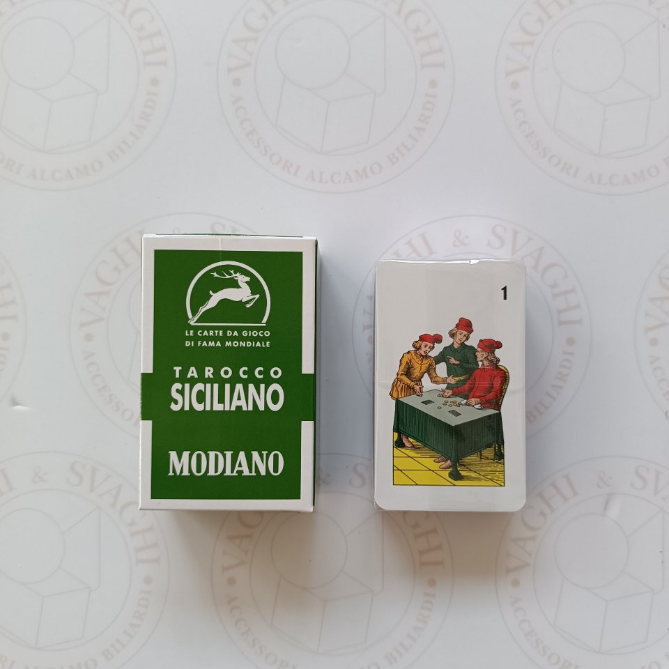 CARTE MODIANO TAROCCO SICILIANE