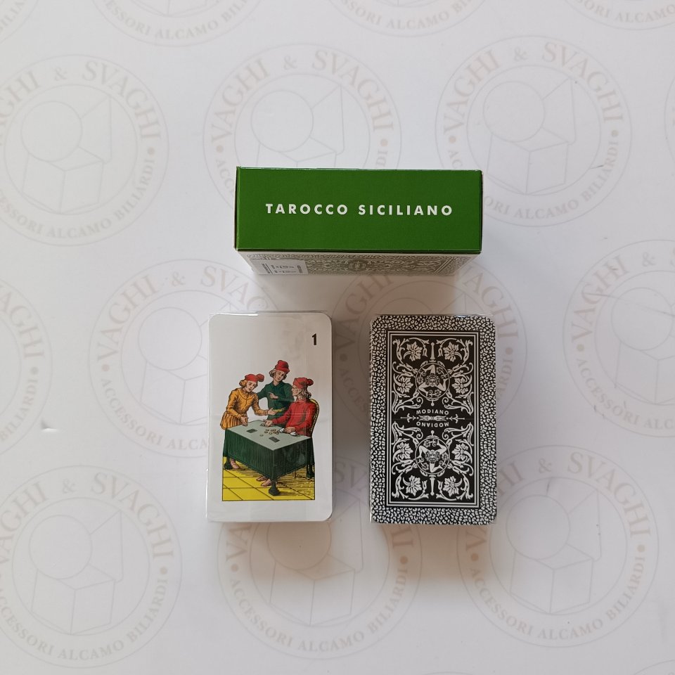 CARTE MODIANO TAROCCO SICILIANE