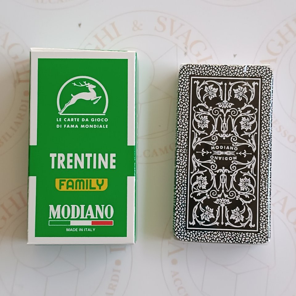 CARTE MODIANO TRENTINE VERDE FAMILY