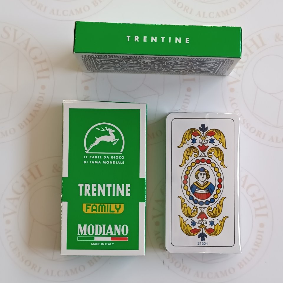 CARTE MODIANO TRENTINE VERDE FAMILY