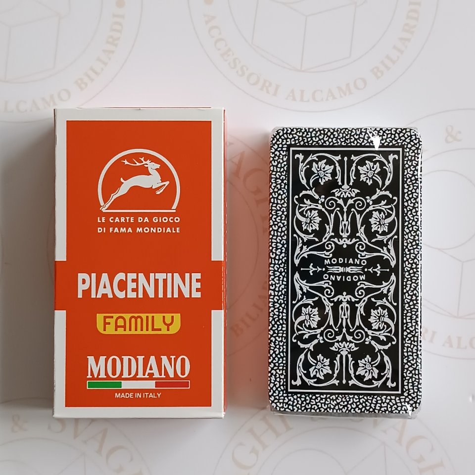 CARTE PIACENTINE MODIANO ARANCIONE FAMILY