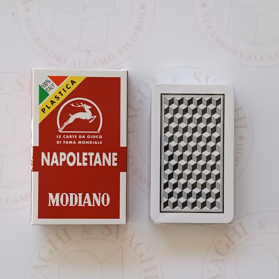 CARTE  DA GIOCO NAPOLETANE MODIANO 100% PLASTICA
