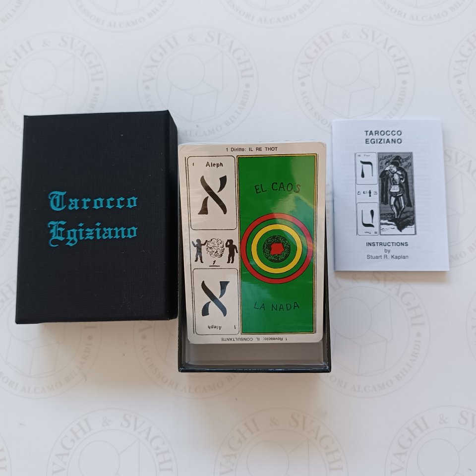 CARTE DA GIOCO DAL NEGRO TAROCCO EGIZIANO