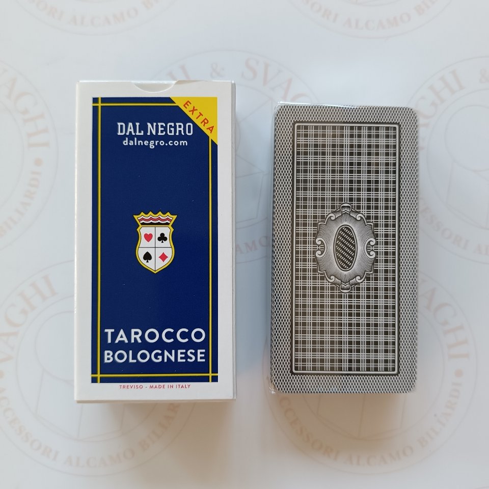 CARTE DA GIOCO DAL NEGRO TAROCCO BOLOGNESE N. 88 EXTRA