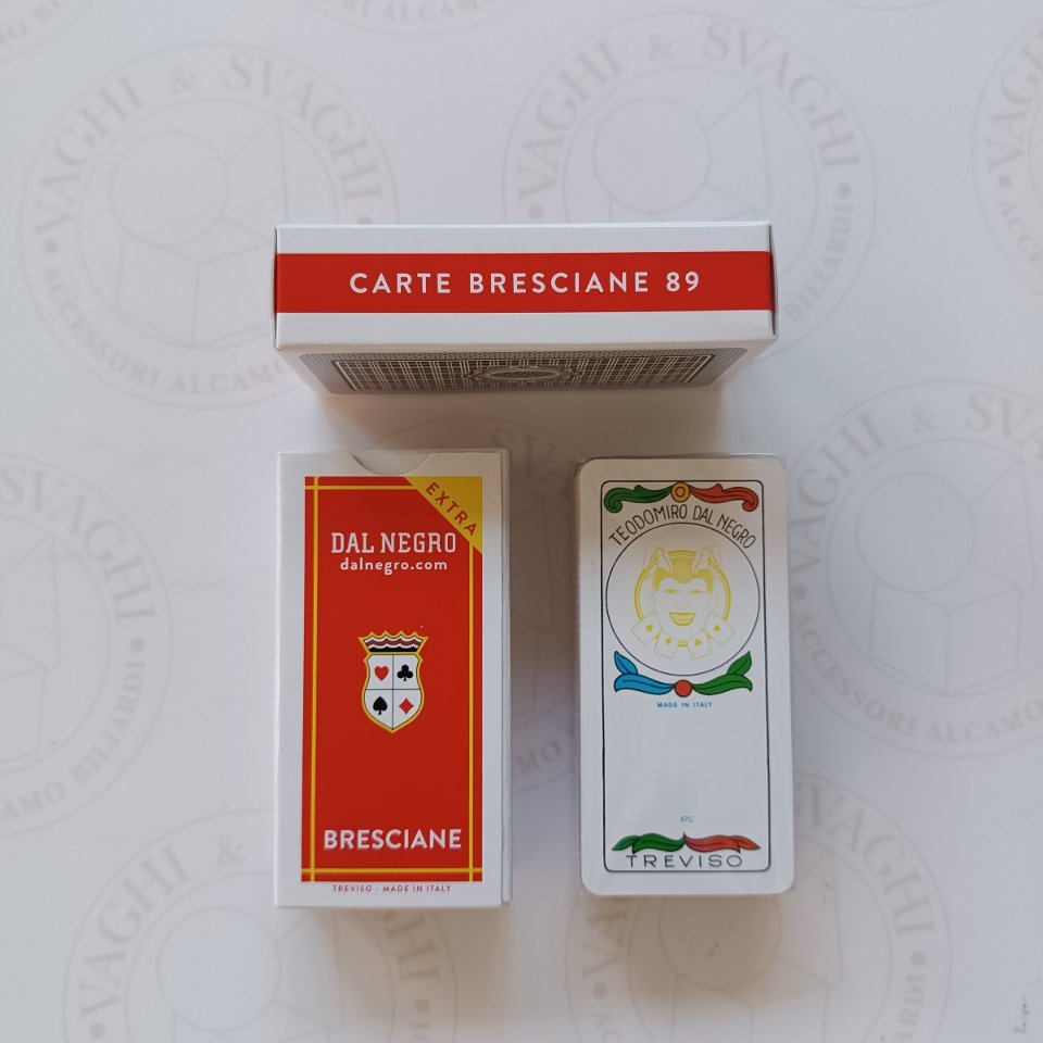 CARTE BRESCIANE DAL NEGRO N° 89 EXTRA