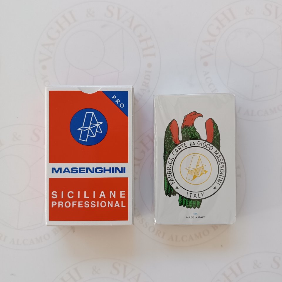CARTE SICILIANE MASENGHINI N° 15 PLASTICA PRO