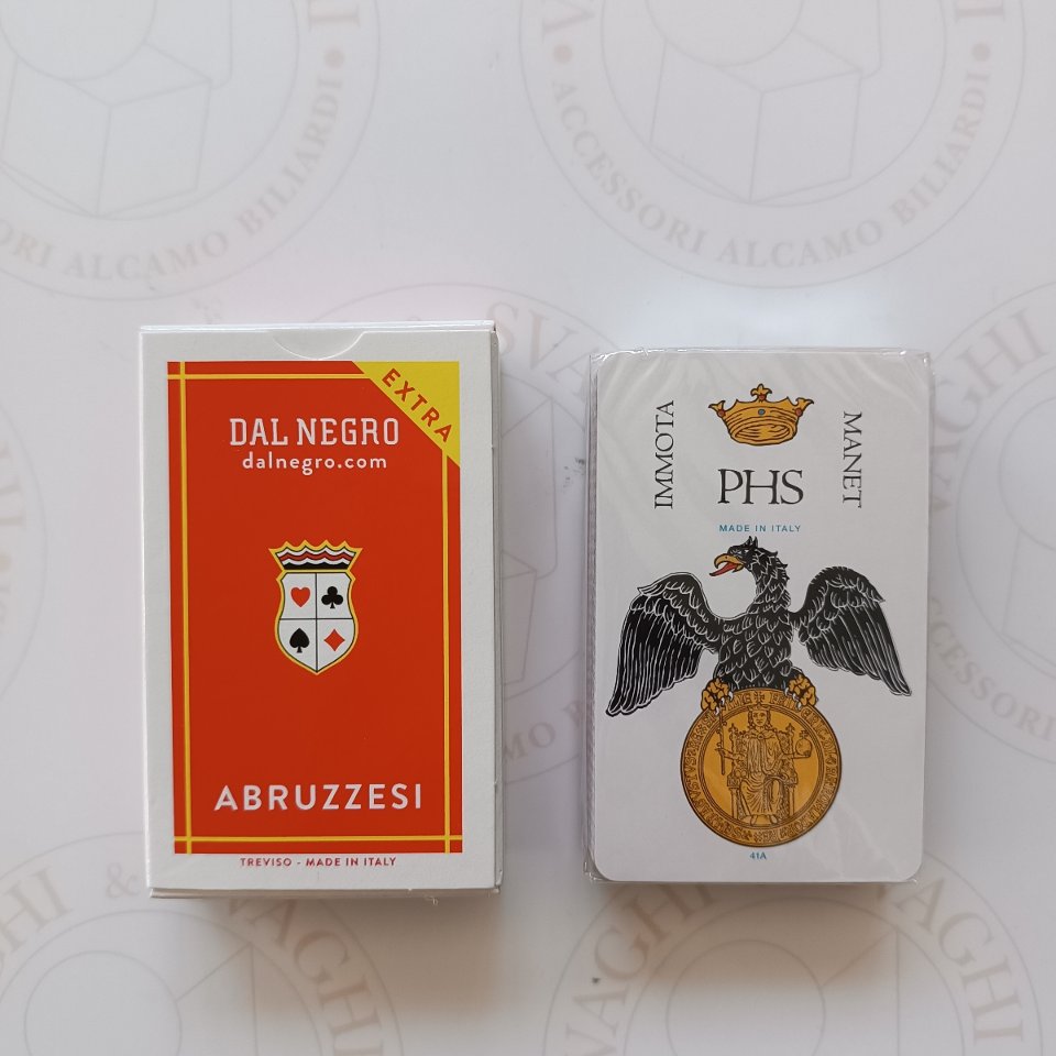 CARTE DA GIOCO DAL NEGRO ABRUZZESI EXTRA