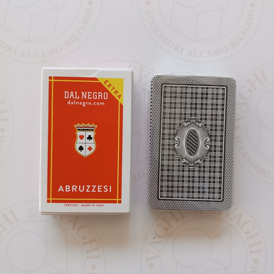 CARTE DA GIOCO DAL NEGRO ABRUZZESI EXTRA